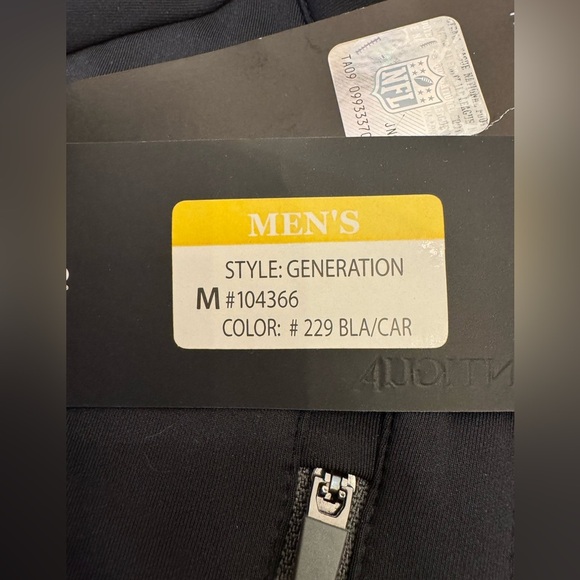 New! Men's Pittsburgh Steelers Antigua Generation Quarter-Zip Jacket, sz M - Picture 3 of 13